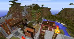 Кінцева станція і незрозуміле село з статуєю Коня(літо 2014).png